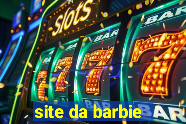 site da barbie - jogos